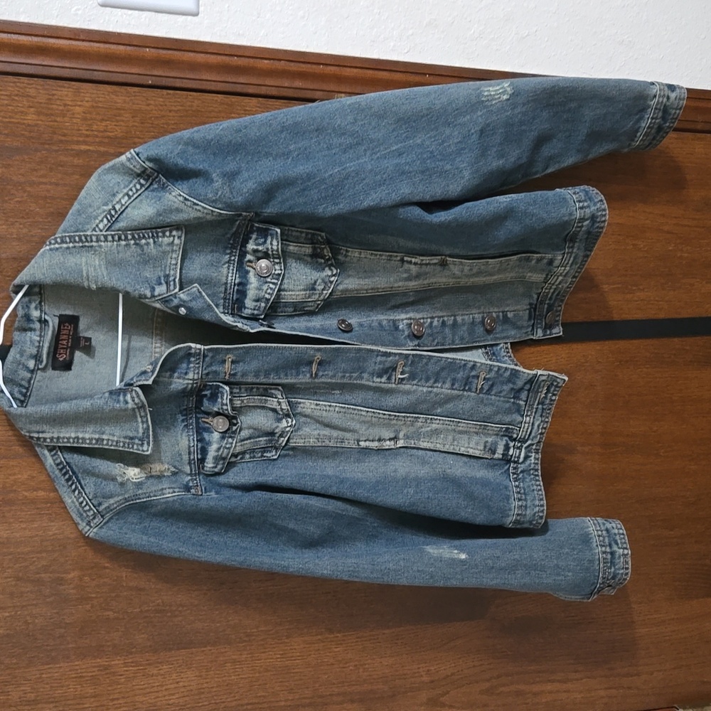Shyanne distressed denim jacket
